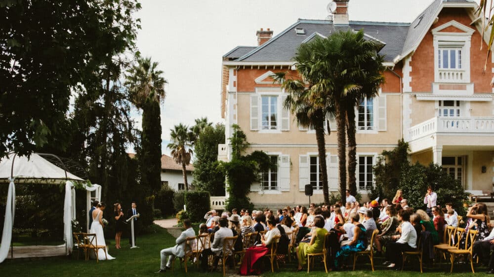 Mariage champetre Ceremonie laique pays basque